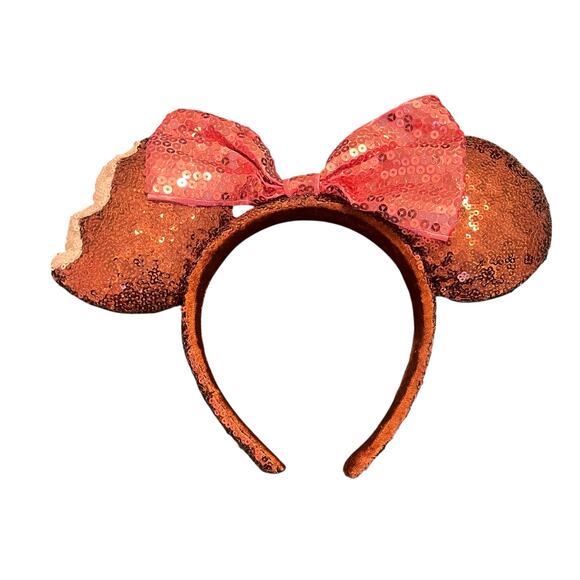 Disney Parks Ice Cream Sequin Minnie Mouse Ears - Picture 1 of 3